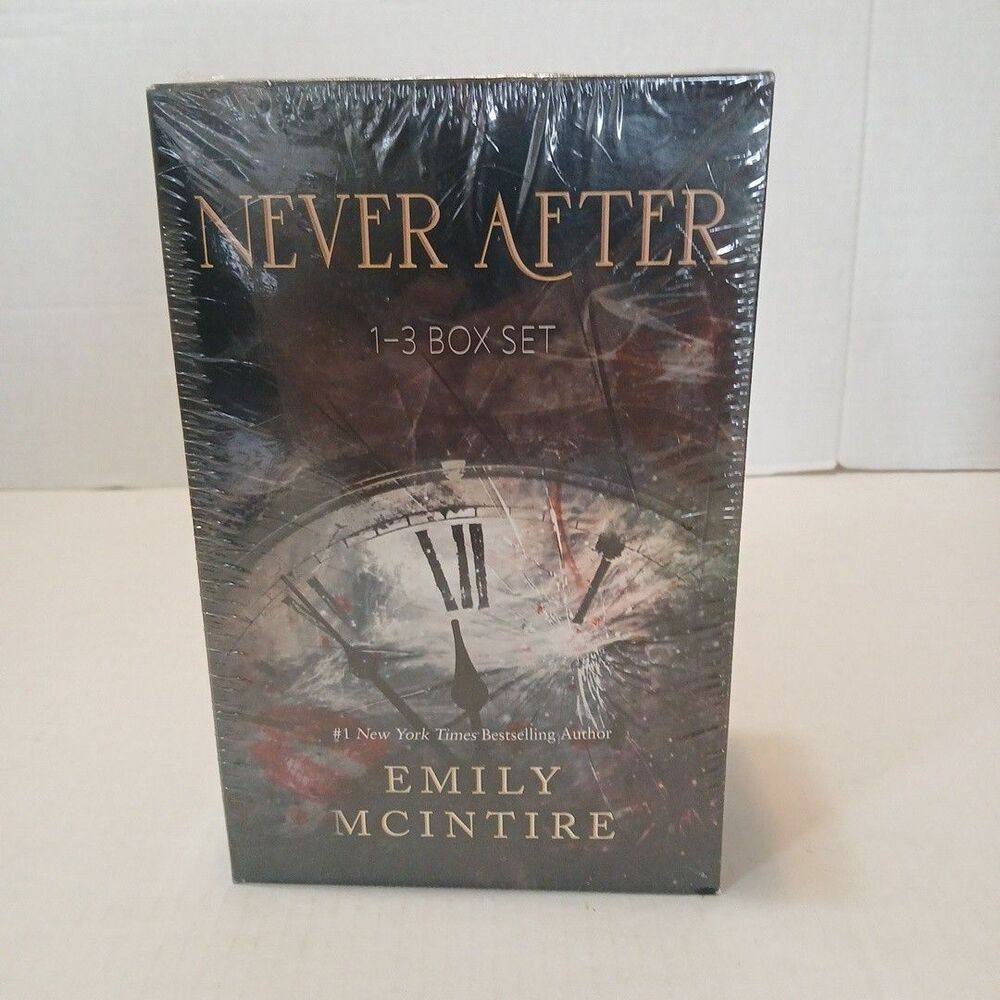 Never After Series by Emily Mcintire 3 Books Set - Fiction Paperback SEALED